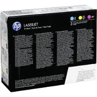 HP 201X Tonerkassett 3-pack C/M/Y