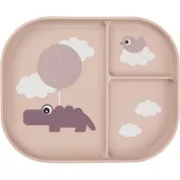 Done by Deer Tallerken - Termoplast - 3 Rum - Happy Clouds - Pow - - OneSize - Tallerken