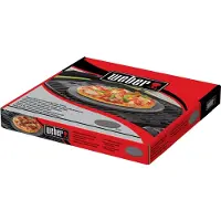 Weber 18413, Pizza, Grå, Cordieritt, Rund, Grill, 26 cm