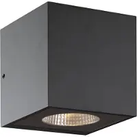 Arcchio utendørs LED-vegglampe Tassnim, 2 lyskilder, antrasitt, IP65