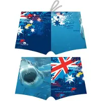 Turbo Shark Australia 2015 Badeshorts Boxer