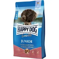 Happy Dog Supreme Sensible Junior kylling, laks og potet - 10 kg
