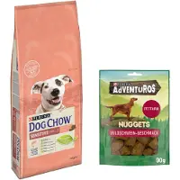 Dog chow Hundefôr For Voksne Hunder Med Sensitiv Mage Laks 14kg
