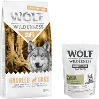Wolf of Wilderness "Soft - Gnarled Oaks" -Frittgående kylling & kanin - 2 x 12 kg