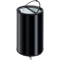 Scandomestic TK 42 BE, Leskedrikkjøler, Frittstående, Sort, Opp, 40 l, 35 flasker