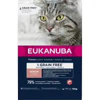 Eukanuba Senior Grain Free rikt på laks - 2 kg