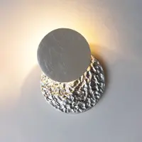 Holländer LED-vegglampe Coronare Piccolo, sølv
