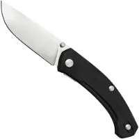 GiantMouse ACE Iona V2 Black Linen Micarta kniv