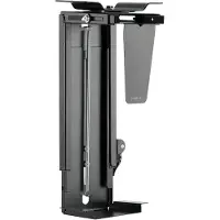 Logilink EO0030, CPU-holder under skrivebordet, Universell, 10 kg, Sort, -180 - 180°, China