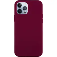 Mtp Products iPhone 14 Pro Liquid Silikondeksel - Vinrød