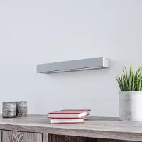 MCJ Mera LED-vegglampe, bredde 40 cm, aluminium, 3 000 K