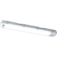 Shada TL-armatur grå inkl. LED 15W 2250 lm 4000K IP65 - Base