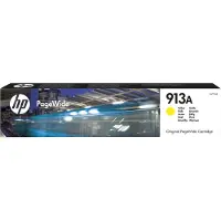 HP 913A - Gul - original - PageWide - blekkpatron - for PageWide 352, 377, MFP 377; PageWide Pro 452, 477, 552, 577, MFP 477
