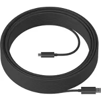 Logitech Strong - USB-kabel - USB-type A (hann) til USB-C (hann) - USB 3.1 - 10 m - plenum, Active Optical Cable (AOC) - for Room Solution Huddle, Large