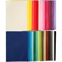 Creative toys Silkepapir, A4, ark 210x297 mm, 17 g, 30x10 ark/ 1 pk.
