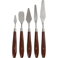 Adlibris Malekniver, L: 17-23 cm, B: 1,5-2,5 cm, 5 stk./ 1 pk.