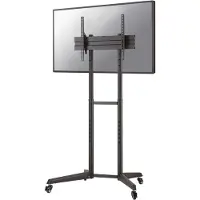 NeoMounts FL50-540BL1 - Vogn - for flatpanel - svart - skjermstørrelse: 37-70