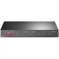TP-LINK TL-SG1210MP, Uhåndtert, Gigabit Ethernet (10/100/1000), Strøm over Ethernet (PoE)