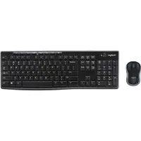 Logitech Mk270 Trådløst Tastatur Og Mus Engelsk