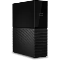Western Digital WD My Book WDBBGB0080HBK - Harddisk - kryptert - 8 TB - ekstern (stasjonær) - USB 3.0 - 256-bit AES - svart