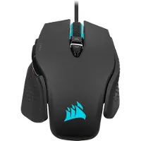 Corsair M65 RGB ULTRA - Black - Gaming mus - Optisk - 8 knapper - Svart med RGB-lys