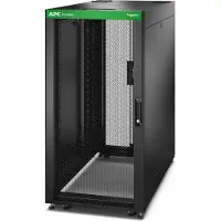 Schneider Electric Easy Rack - Rack skap - svart - 24U - 19
