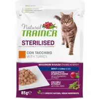 Trainer Natural Cat Natural Trainer Adult Sterilisert - 12 x 85 g kalkun