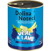 Dolina Noteci Superfood, 12 x 800 g - Kalv- og lammekjøtt