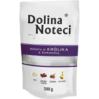Dolina Noteci Premium Megapack i poser, 40 x 500 g - Rik på kanin med tranebær