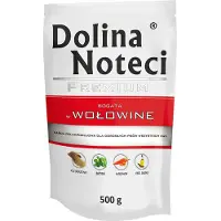 Dolina Noteci Premium Megapack i poser, 40 x 500 g - Rik på storfekjøtt