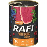 Rafi Adult, 24 x 400 g - Med and, blåbær og tyttebær