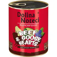 Dolina Noteci Superfood, 6 x 800 g - Okse- og gåsehjerter