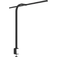 Unilux STRATA, Svart, Aluminium, Metall, Metall, Gummi, Stål, Universal, 1 pære(r), 12,7 W, LED