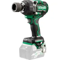 HiKOKI WR36DEW2Z, Trykkluftskralle, Børsteløs, Svart, Grønn, IP56, 1/2, 1050 Nm