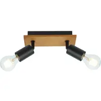Globo Downlight Martha med treplate, 2 lyskilder