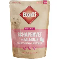 Rodi Bonbons, fårefett og laks til hunder og katter - 2 x 200 g