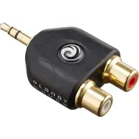 Planet Waves 032 cm Mann Stereo til Dobbel RCA Kvinne Adapter