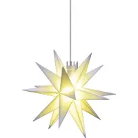 Sterntaler Hvit, 18-takket stjerne 12 cm