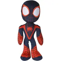 Spidey and his Amazing Friends Marvel Spiderman Miles Morales kosedyr 25 cm med lysende øyne i mørket