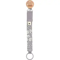BIBS X Liberty Smokkesnor - Blomster - Fossil Grey - - OneSize - Smokkebånd