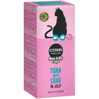 Cosma Mini Jelly Cups 24 x 25 g - Tunfisk/Krabbe