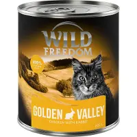 Wild Freedom Adult 6 x 800 g – kornfri oppskrift - Golden Valley - Kanin & Kylling