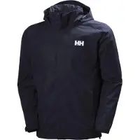 Helly Hansen for man. 62643 Dubliner Navy Waterproof Jacket (L), Casual, Polyester, Outdoor
