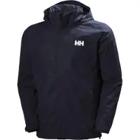 Helly Hansen for man. 62643 Dubliner Navy Waterproof Jacket (XXL), Casual, Polyester, Outdoor