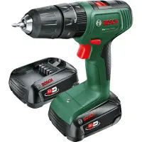 Bosch EasyImpact 18V-40 - Hammerbor/driver - trådløs - 2 hastigheter - nøkkelfri borhylse 13 mm - 32 N·m - 2 batterier, inkludert lader - 18 V