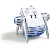 Durable 2416, 72 x 104 mm, Blå, Rustfritt stål