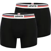 Levi's Boxershorts - 2-pack - Black - - M - Medium - Boxershorts