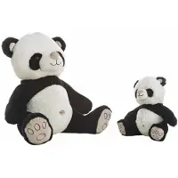 Big Buy Cooking Sølv Panda-bamse 45 Cm