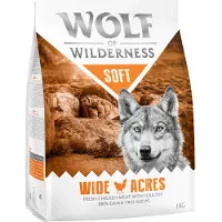 Wolf of Wilderness "Soft - Wide Acres" - Kylling - 1 kg