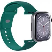 Puro ICON - Elastisk bånd for Apple Watch 42/44/45/49 mm (S/M & M/L) (Jade)